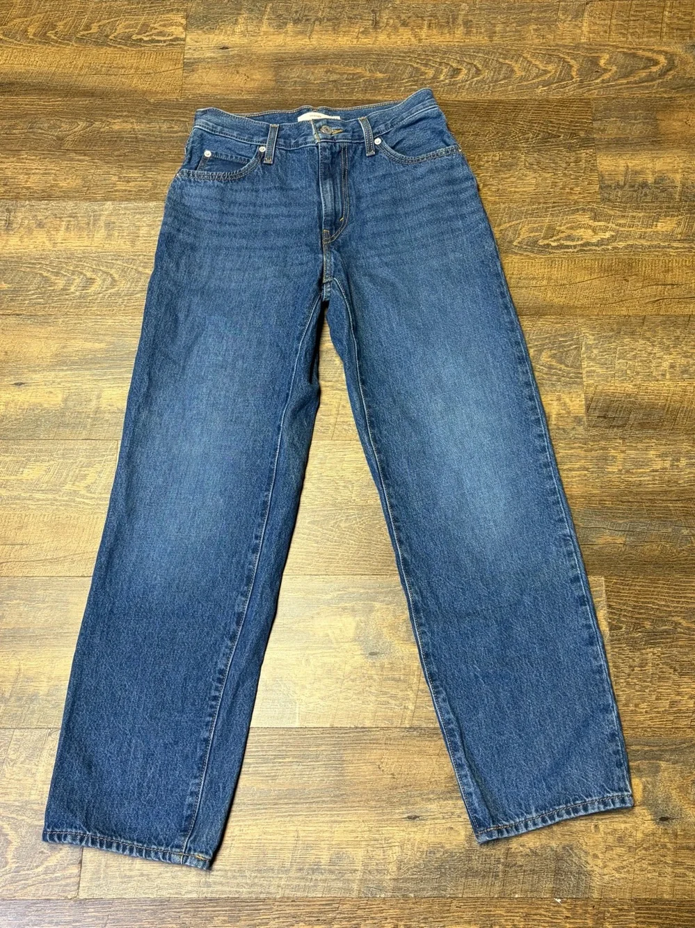 Levi's '94 Baggy Blue Denim Jeans Women's 26 Cotton - Picture 2 of 12